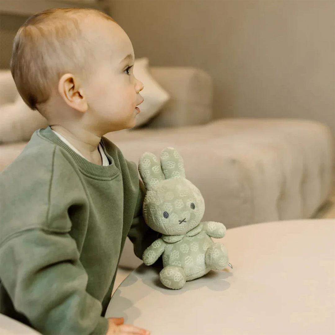 Little Dutch Miffy Cuddle 20 cm - Green Flowers