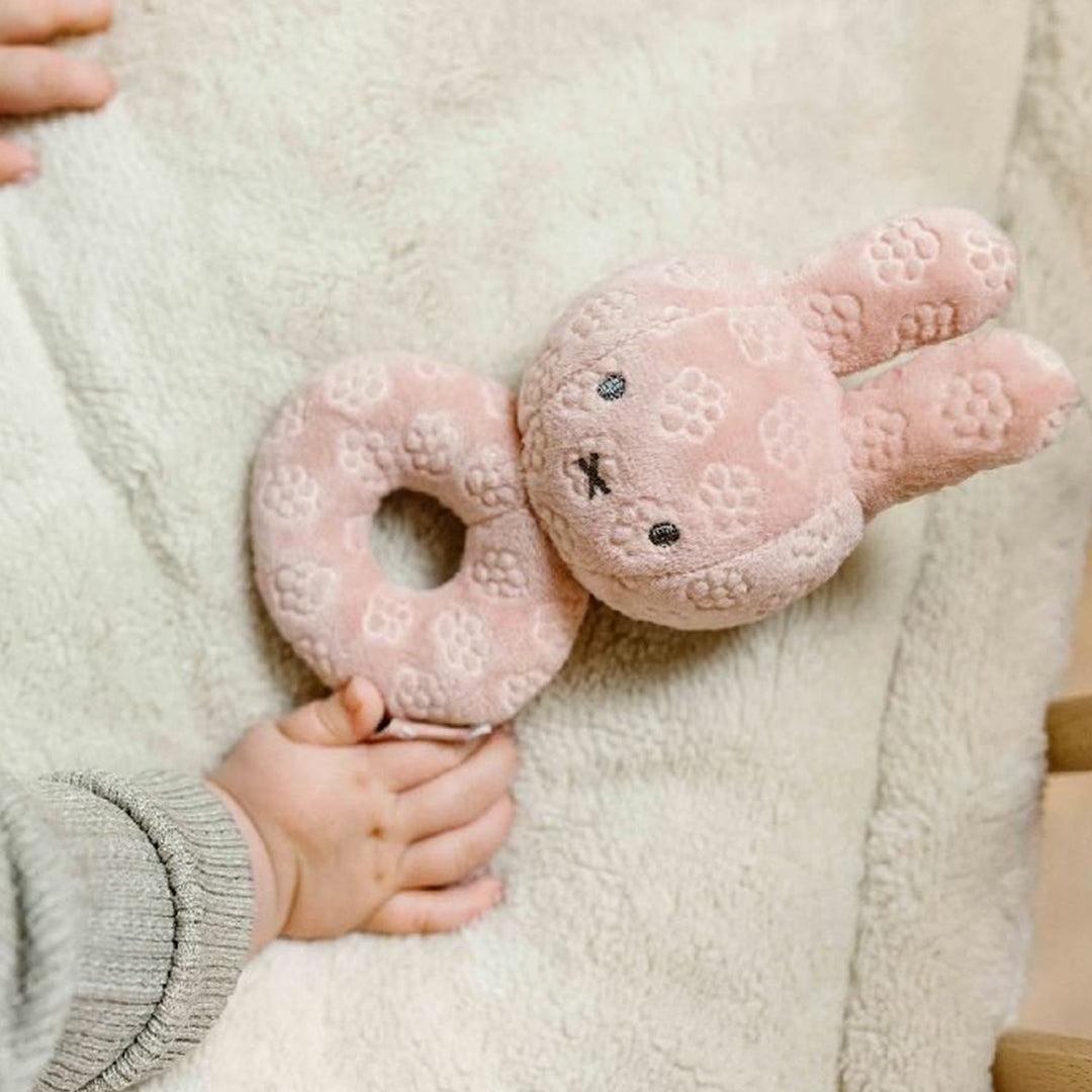 Little Dutch Miffy Rattle - Pink Flowers