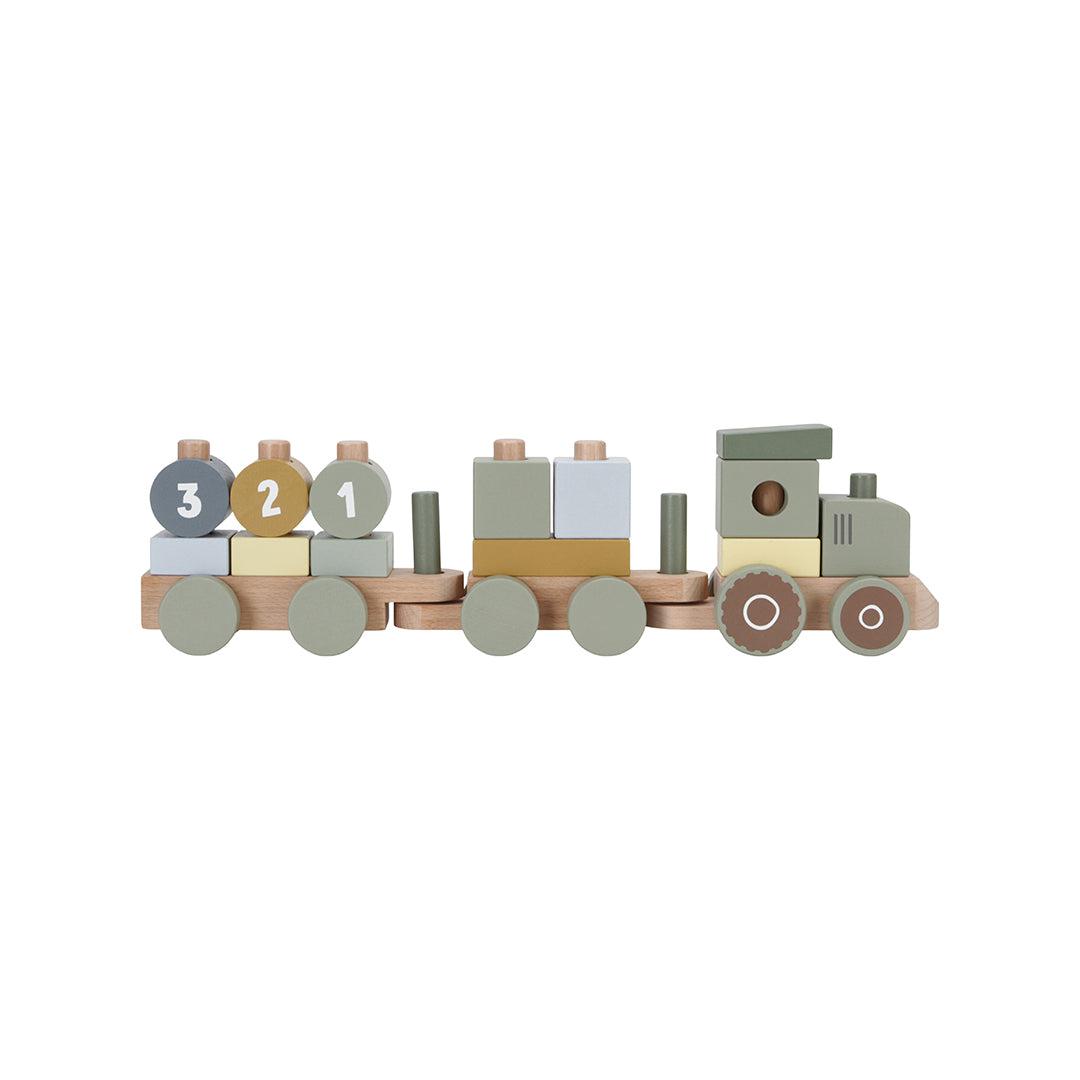 Little Dutch Stacking Train - Little Farm - Tractor