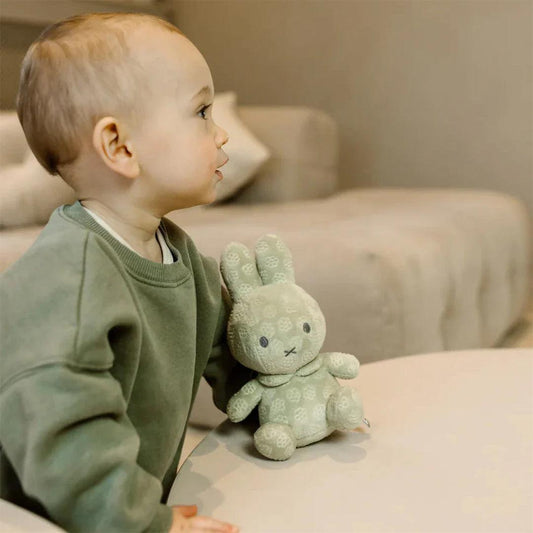 Little Dutch Miffy Cuddle 20 cm - Green Flowers