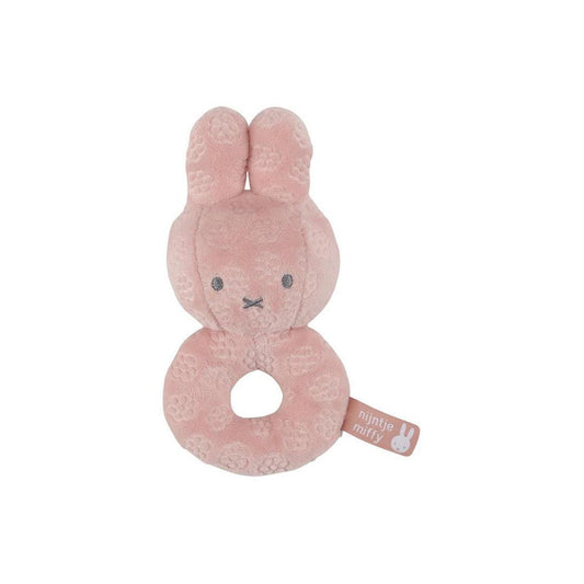 Little Dutch Miffy Rattle - Pink Flowers